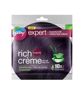 Godrej Expert Creme Hair Color 4.16 Burgundy