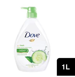 Dove Body Wash Fresh Touch 1L