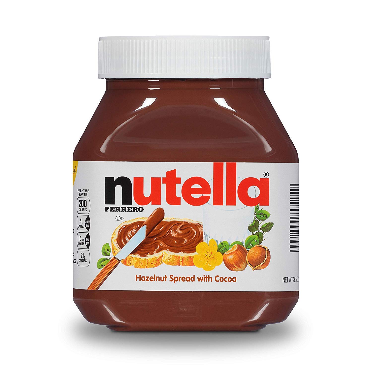 Nutella Hazelnut Spread With Cocoa 750gm