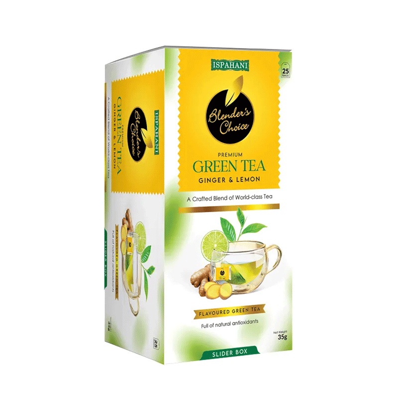 BLENDERS CHOICE GREEN TEA GINGER& LEMON