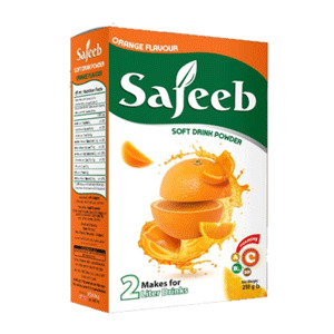 Sajeeb Orange instant drink powder 250 gram
