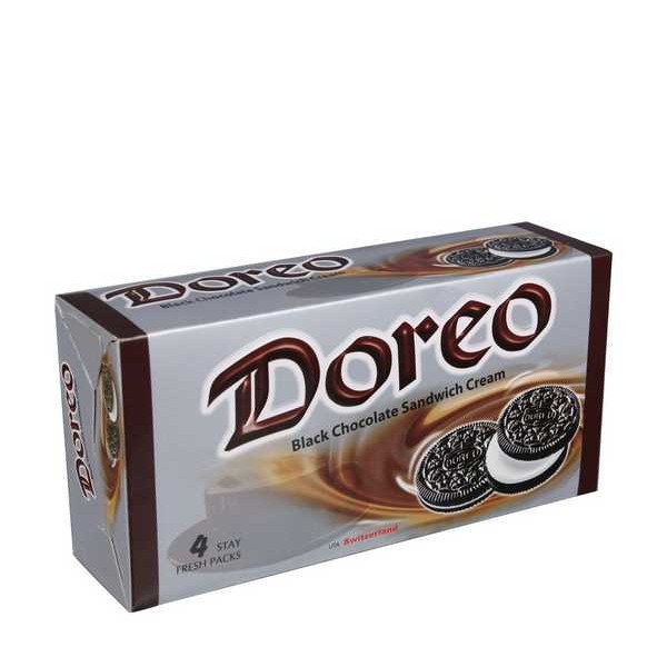 Danish Doreo Black Chocolate Sandwish Biscuit